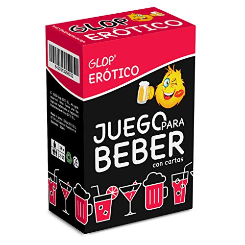 Glop Erótico - Juego para Beber Picante - EL Juego de Cartas más Atrevido - Juego de Mesa Adulto - Regalos Originales para Hombres y Mujeres - 100 Cartas von Glop