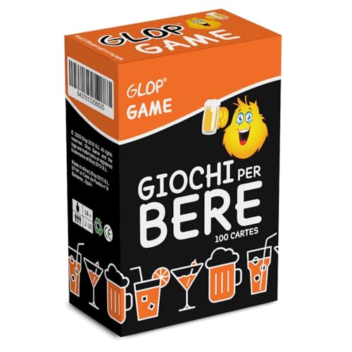 Glop Game - Giochi da Tavolo Adulti - Giochi Alcolici per Feste - Giochi di Carte Adulti - Giochi per Bere - Addio al Nubilato - Addio al Celibato - Dinking Game - Idee Regalo von Glop