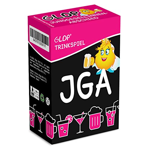Glop Junggesellenabschied Frauen – Perfektes JGA Trinkspiel & Partyspiel für Girls – Bride to Be Accessoires & Deko – Lustige JGA Spiele für den Junggesellinnenabschied – Team Bride Spaß von Glop