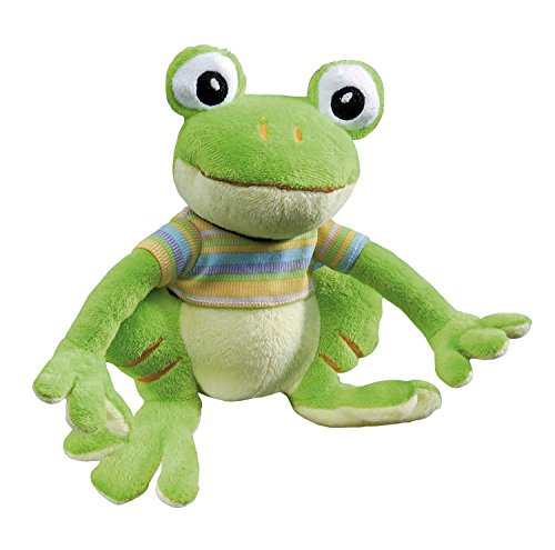 GLOREX 0 4601-1 - Kuscheltier zum Selberstopfen Frosch Joe, ca. 16 cm groß, aus hochwertigem Plüsch genäht, muss nur noch befüllt werden, mit Geburtsurkunde GLOREX 0 4601-1 - Kuscheltier zum Selberstopfen Frosch Joe, ca. 16 cm groß, aus hochwertigem Plüsch genäht, muss nur noch befüllt werden, mit Geburtsurkunde von GLOREX