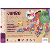 GLOREX Creativ Mix Jumbo Moosgummi 1.000 Teile von Glorex
