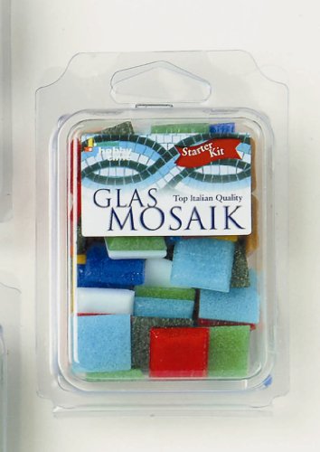 Glorex 6 2430 04 – Mosaik-Set, Anfänger, 200 g, mehrfarbig von GLOREX