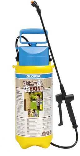 Gloria Haus und Garten 000101.0000 Spray&Paint Drucksprüher 5l von Gloria Haus und Garten