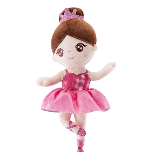 Gloveleya Ballettspielzeug Baby Mädchen Geschenke Puppen Weiches Plüschtier Ballett Mädchen Puppe Pfirsich 14 Zoll mit Geschenkbox Gloveleya Ballettspielzeug Baby Mädchen Geschenke Puppen Weiches Plüschtier Ballett Mädchen Puppe Pfirsich 14 Zoll mit Geschenkbox von Gloveleya