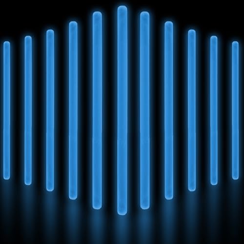 Glow Fever Bulk Glow In The Dark Jumbo-Leuchtstäbe, 50 Stück, 25,4 cm, für Partyzubehör, Festivals, Raves, Geburtstag, Hochzeit, Blau Glow Fever Bulk Glow In The Dark Jumbo-Leuchtstäbe, 50 Stück, 25,4 cm, für Partyzubehör, Festivals, Raves, Geburtstag, Hochzeit, Blau von Glow Fever