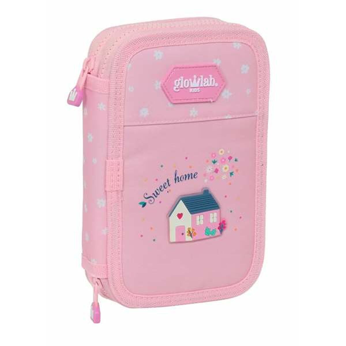 Doppel-Federtasche Glow Lab Sweet Home 12,5 x 19,5 x 4 cm Doppel-Federtasche Glow Lab Sweet Home 12,5 x 19,5 x 4 cm von Glow Lab