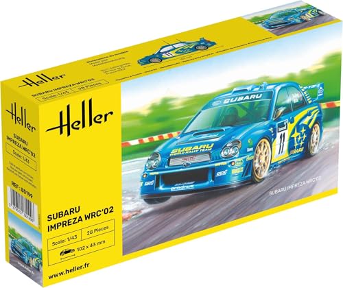 Heller 80199 Modellbausatz Subaru Impreza WRC'02 von Heller