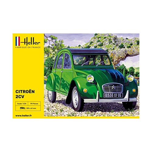 Heller 80765 Modellbausatz Citroën 2 CV von Glow2B