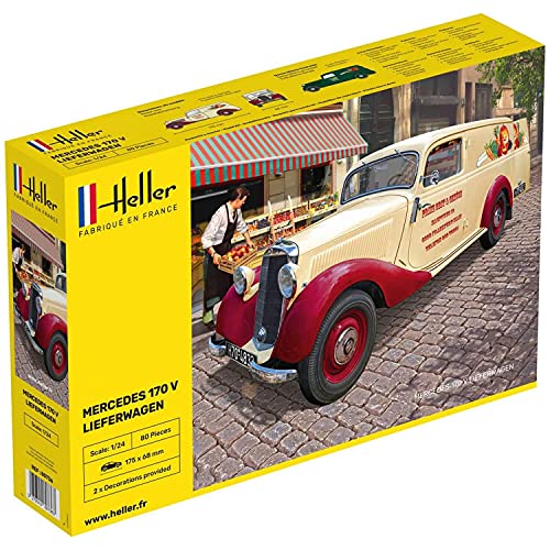 Heller Classic 80736 - Mercedes 170 V 'Lieferwagen', 79 Teile von Glow2B