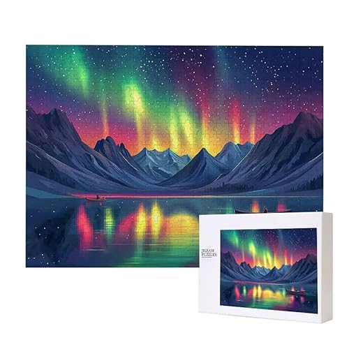 Aurora Puzzle 2000 Teile Puzzles Erwachsene, Helle und farbenfrohe Puzzles, Indoor-Puzzle-Kreativspiel zur Entspannung von Erwachsenen und Erziehung oder als Geschenk I-366 von Glslmznq