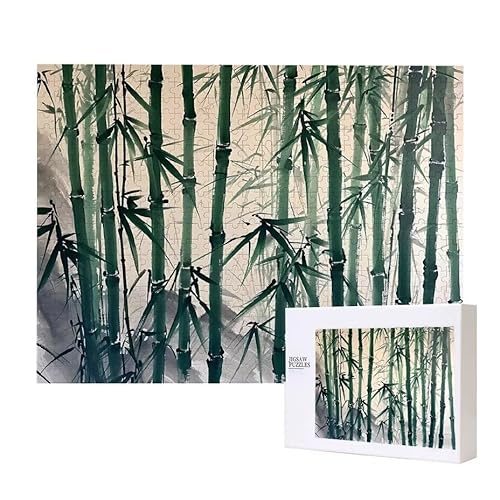 Bambus Puzzle 500 Teile Puzzles Erwachsene, Helle und farbenfrohe Puzzles, Indoor-Puzzle-Kreativspiel zur Entspannung von Erwachsenen und Erziehung oder als Geschenk I-805 Bambus Puzzle 500 Teile Puzzles Erwachsene, Helle und farbenfrohe Puzzles, Indoor-Puzzle-Kreativspiel zur Entspannung von Erwachsenen und Erziehung oder als Geschenk I-805 von Glslmznq