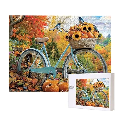 Bauernhof Fahrrad Puzzle 300 Teile Puzzles Erwachsene, Helle und farbenfrohe Puzzles, Indoor-Puzzle-Kreativspiel zur Entspannung von Erwachsenen und Erziehung oder als Geschenk I-542 Bauernhof Fahrrad Puzzle 300 Teile Puzzles Erwachsene, Helle und farbenfrohe Puzzles, Indoor-Puzzle-Kreativspiel zur Entspannung von Erwachsenen und Erziehung oder als Geschenk I-542 von Glslmznq