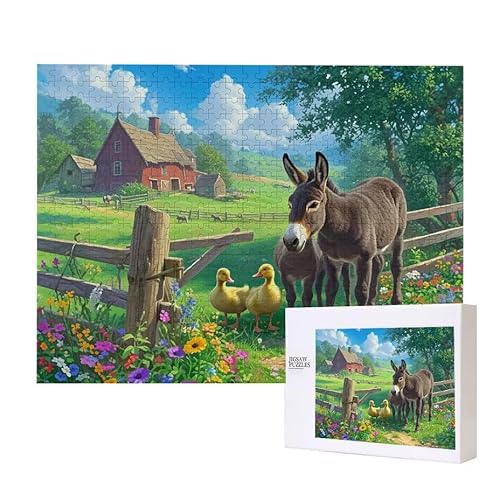 Bauernhof Tiere Puzzle 300 Teile Puzzles Erwachsene, Helle und farbenfrohe Puzzles, Indoor-Puzzle-Kreativspiel zur Entspannung von Erwachsenen und Erziehung oder als Geschenk I-532 Bauernhof Tiere Puzzle 300 Teile Puzzles Erwachsene, Helle und farbenfrohe Puzzles, Indoor-Puzzle-Kreativspiel zur Entspannung von Erwachsenen und Erziehung oder als Geschenk I-532 von Glslmznq