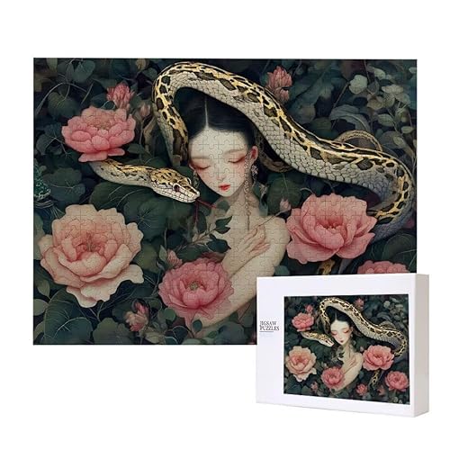 Beauty Schlange Puzzle 3000 Teile Puzzles Erwachsene, Helle und farbenfrohe Puzzles, Indoor-Puzzle-Kreativspiel zur Entspannung von Erwachsenen und Erziehung oder als Geschenk I-491 Beauty Schlange Puzzle 3000 Teile Puzzles Erwachsene, Helle und farbenfrohe Puzzles, Indoor-Puzzle-Kreativspiel zur Entspannung von Erwachsenen und Erziehung oder als Geschenk I-491 von Glslmznq