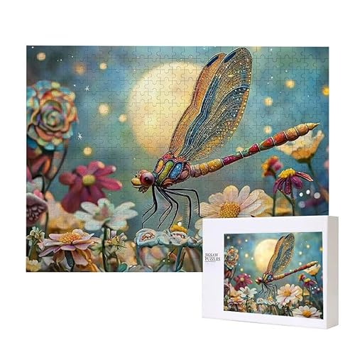 Blumen Libelle Puzzle 200 Teile Puzzles Erwachsene, Helle und farbenfrohe Puzzles, Indoor-Puzzle-Kreativspiel zur Entspannung von Erwachsenen und Erziehung oder als Geschenk I-337 Blumen Libelle Puzzle 200 Teile Puzzles Erwachsene, Helle und farbenfrohe Puzzles, Indoor-Puzzle-Kreativspiel zur Entspannung von Erwachsenen und Erziehung oder als Geschenk I-337 von Glslmznq