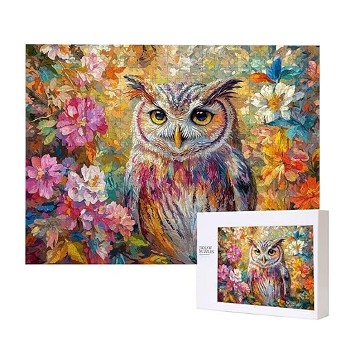 Eule Puzzle 1000 Teile Puzzles Erwachsene, Helle und farbenfrohe Puzzles, Indoor-Puzzle-Kreativspiel zur Entspannung von Erwachsenen und Erziehung oder als Geschenk I-464 Eule Puzzle 1000 Teile Puzzles Erwachsene, Helle und farbenfrohe Puzzles, Indoor-Puzzle-Kreativspiel zur Entspannung von Erwachsenen und Erziehung oder als Geschenk I-464 von Glslmznq
