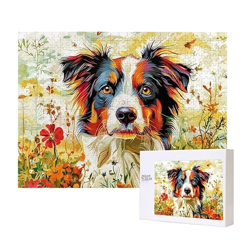 Farbe Hund Puzzle 200 Teile Puzzles Erwachsene, Helle und farbenfrohe Puzzles, Indoor-Puzzle-Kreativspiel zur Entspannung von Erwachsenen und Erziehung oder als Geschenk I-31 Farbe Hund Puzzle 200 Teile Puzzles Erwachsene, Helle und farbenfrohe Puzzles, Indoor-Puzzle-Kreativspiel zur Entspannung von Erwachsenen und Erziehung oder als Geschenk I-31 von Glslmznq