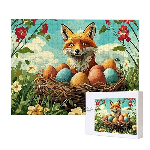 Fox Egg Puzzle 200 Teile Puzzles Erwachsene, Helle und farbenfrohe Puzzles, Indoor-Puzzle-Kreativspiel zur Entspannung von Erwachsenen und Erziehung oder als Geschenk I-277 Fox Egg Puzzle 200 Teile Puzzles Erwachsene, Helle und farbenfrohe Puzzles, Indoor-Puzzle-Kreativspiel zur Entspannung von Erwachsenen und Erziehung oder als Geschenk I-277 von Glslmznq