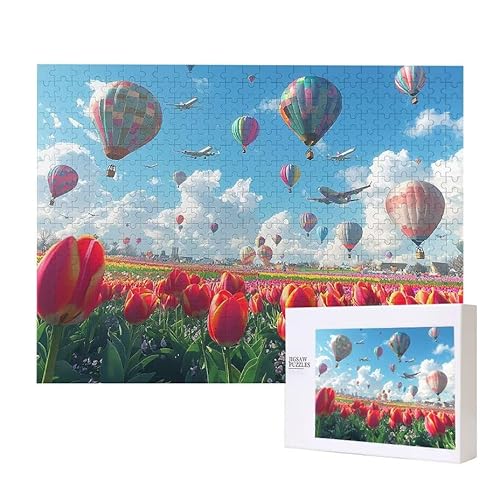 Heißluftballon Puzzle 500 Teile Puzzles Erwachsene, Helle und farbenfrohe Puzzles, Indoor-Puzzle-Kreativspiel zur Entspannung von Erwachsenen und Erziehung oder als Geschenk I-567 Heißluftballon Puzzle 500 Teile Puzzles Erwachsene, Helle und farbenfrohe Puzzles, Indoor-Puzzle-Kreativspiel zur Entspannung von Erwachsenen und Erziehung oder als Geschenk I-567 von Glslmznq