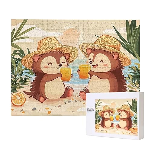 Igel Puzzle 200 Teile Puzzles Erwachsene, Helle und farbenfrohe Puzzles, Indoor-Puzzle-Kreativspiel zur Entspannung von Erwachsenen und Erziehung oder als Geschenk I-63 Igel Puzzle 200 Teile Puzzles Erwachsene, Helle und farbenfrohe Puzzles, Indoor-Puzzle-Kreativspiel zur Entspannung von Erwachsenen und Erziehung oder als Geschenk I-63 von Glslmznq