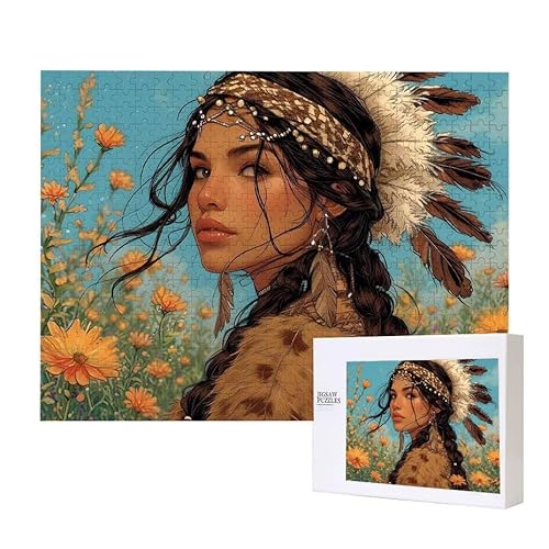 Indische Schönheiten Puzzle 300 Teile Puzzles Erwachsene, Helle und farbenfrohe Puzzles, Indoor-Puzzle-Kreativspiel zur Entspannung von Erwachsenen und Erziehung oder als Geschenk I-756 Indische Schönheiten Puzzle 300 Teile Puzzles Erwachsene, Helle und farbenfrohe Puzzles, Indoor-Puzzle-Kreativspiel zur Entspannung von Erwachsenen und Erziehung oder als Geschenk I-756 von Glslmznq