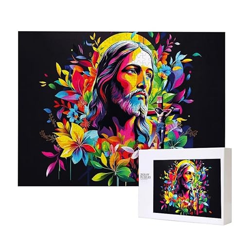 Jesus Puzzle 1500 Teile Puzzles Erwachsene, Helle und farbenfrohe Puzzles, Indoor-Puzzle-Kreativspiel zur Entspannung von Erwachsenen und Erziehung oder als Geschenk I-743 Jesus Puzzle 1500 Teile Puzzles Erwachsene, Helle und farbenfrohe Puzzles, Indoor-Puzzle-Kreativspiel zur Entspannung von Erwachsenen und Erziehung oder als Geschenk I-743 von Glslmznq