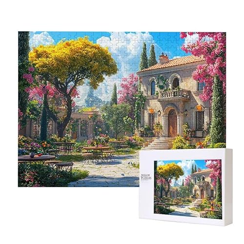 Kabine Landschaft Puzzle 2000 Teile Puzzles Erwachsene, Helle und farbenfrohe Puzzles, Indoor-Puzzle-Kreativspiel zur Entspannung von Erwachsenen und Erziehung oder als Geschenk I-694 von Glslmznq