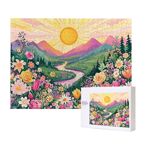 Landschaft Puzzle 500 Teile Puzzles Erwachsene, Helle und farbenfrohe Puzzles, Indoor-Puzzle-Kreativspiel zur Entspannung von Erwachsenen und Erziehung oder als Geschenk I-153 Landschaft Puzzle 500 Teile Puzzles Erwachsene, Helle und farbenfrohe Puzzles, Indoor-Puzzle-Kreativspiel zur Entspannung von Erwachsenen und Erziehung oder als Geschenk I-153 von Glslmznq