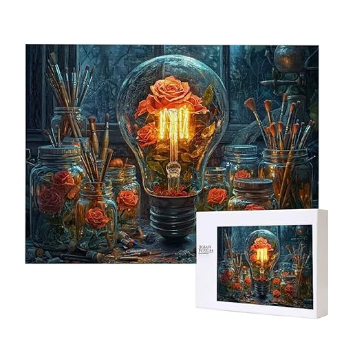 Leuchtturm Puzzle 2000 Teile Puzzles Erwachsene, Helle und farbenfrohe Puzzles, Indoor-Puzzle-Kreativspiel zur Entspannung von Erwachsenen und Erziehung oder als Geschenk I-84 von Glslmznq