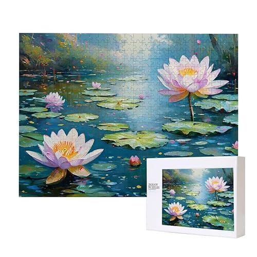 Lotus Puzzle 2000 Teile Puzzles Erwachsene, Helle und farbenfrohe Puzzles, Indoor-Puzzle-Kreativspiel zur Entspannung von Erwachsenen und Erziehung oder als Geschenk I-644 von Glslmznq