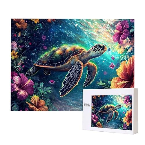 Meeresschildkröte Puzzle 200 Teile Puzzles Erwachsene, Helle und farbenfrohe Puzzles, Indoor-Puzzle-Kreativspiel zur Entspannung von Erwachsenen und Erziehung oder als Geschenk I-207 Meeresschildkröte Puzzle 200 Teile Puzzles Erwachsene, Helle und farbenfrohe Puzzles, Indoor-Puzzle-Kreativspiel zur Entspannung von Erwachsenen und Erziehung oder als Geschenk I-207 von Glslmznq