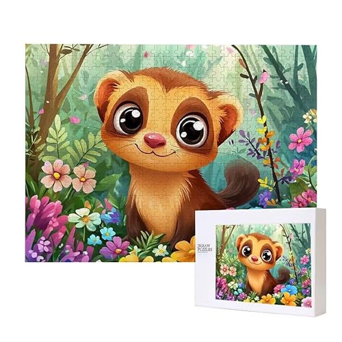 MeerkatCity in Germany Puzzle 1000 Teile Puzzles Erwachsene, Helle und farbenfrohe Puzzles, Indoor-Puzzle-Kreativspiel zur Entspannung von Erwachsenen und Erziehung oder als Geschenk I-282 von Glslmznq