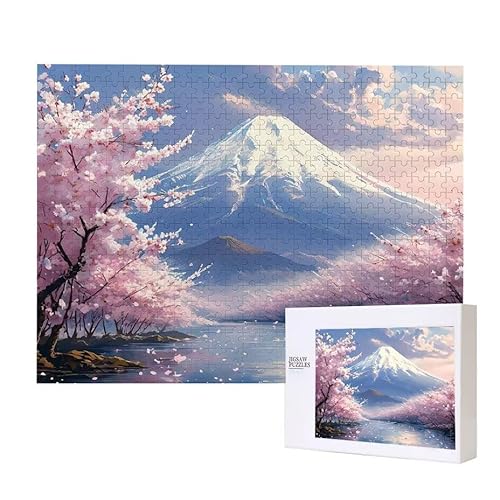 Mount Fuji Puzzle 2000 Teile Puzzles Erwachsene, Helle und farbenfrohe Puzzles, Indoor-Puzzle-Kreativspiel zur Entspannung von Erwachsenen und Erziehung oder als Geschenk I-176 von Glslmznq