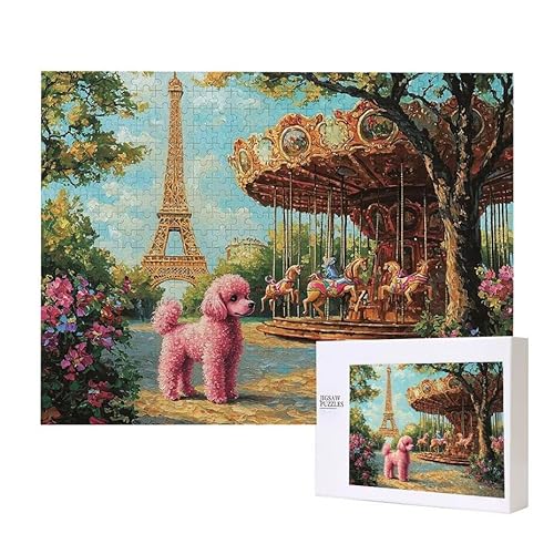 Puzzle für Erwachsene 1500 Karussell Puzzle Erwachsene Pädagogisches Spiel Herausforderung Spielzeug 1000 Teile DIY-Bastel Puzzles für Heimdekoration, Geschenke von Glslmznq