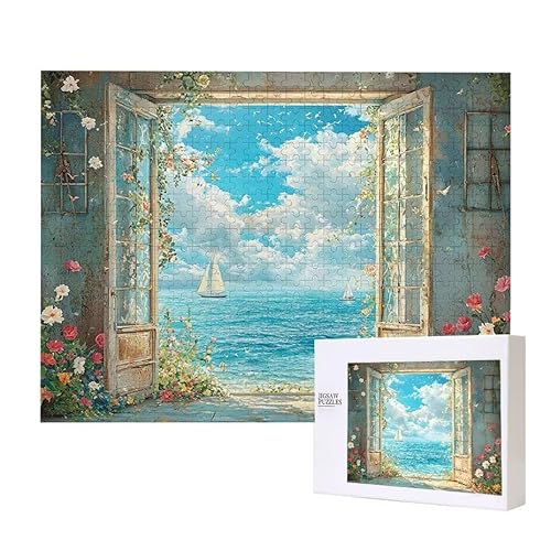 Puzzle für Erwachsene 1500 Landschaft Puzzle Erwachsene Pädagogisches Spiel Herausforderung Spielzeug 1000 Teile DIY-Bastel Puzzles für Heimdekoration, Geschenke von Glslmznq