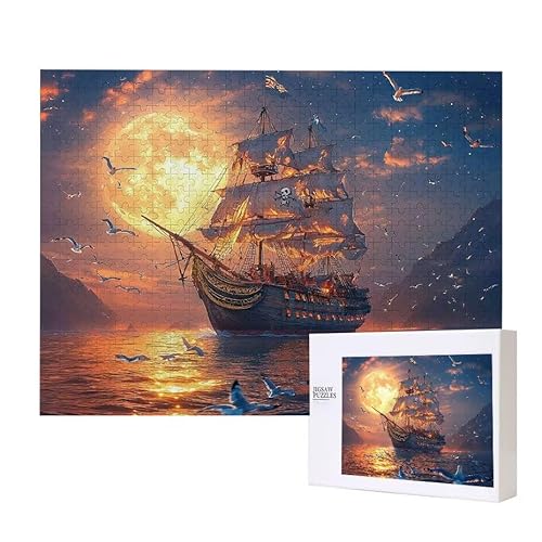 Puzzle für Erwachsene 200 Mond Schiff Puzzle Erwachsene Pädagogisches Spiel Herausforderung Spielzeug 1000 Teile DIY-Bastel Puzzles für Heimdekoration, Geschenke Puzzle für Erwachsene 200 Mond Schiff Puzzle Erwachsene Pädagogisches Spiel Herausforderung Spielzeug 1000 Teile DIY-Bastel Puzzles für Heimdekoration, Geschenke von Glslmznq