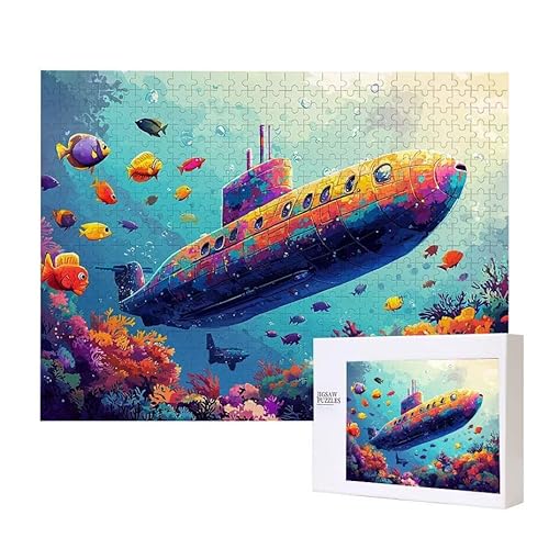 Puzzle für Erwachsene 200 U Boot Puzzle Erwachsene Pädagogisches Spiel Herausforderung Spielzeug 1000 Teile DIY-Bastel Puzzles für Heimdekoration, Geschenke Puzzle für Erwachsene 200 U Boot Puzzle Erwachsene Pädagogisches Spiel Herausforderung Spielzeug 1000 Teile DIY-Bastel Puzzles für Heimdekoration, Geschenke von Glslmznq