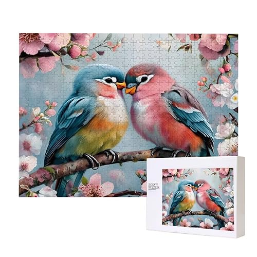 Puzzle für Erwachsene 200 Vögel Haustiere Puzzle Erwachsene Pädagogisches Spiel Herausforderung Spielzeug 1000 Teile DIY-Bastel Puzzles für Heimdekoration, Geschenke von Glslmznq