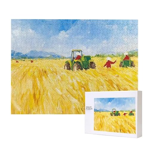 Puzzle für Erwachsene 2000 Bauernhof Puzzle Erwachsene Pädagogisches Spiel Herausforderung Spielzeug 1000 Teile DIY-Bastel Puzzles für Heimdekoration, Geschenke von Glslmznq