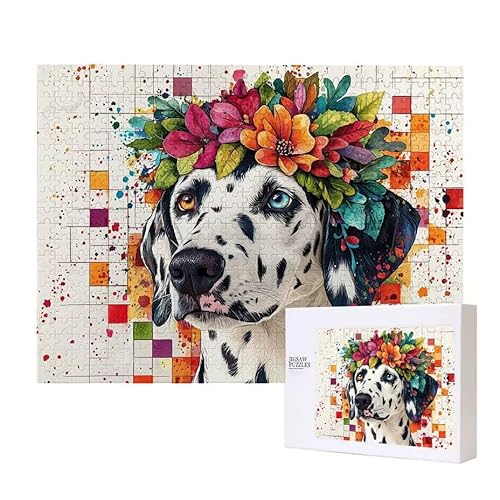 Puzzle für Erwachsene 2000 Dalmatinisch Puzzle Erwachsene Pädagogisches Spiel Herausforderung Spielzeug 1000 Teile DIY-Bastel Puzzles für Heimdekoration, Geschenke von Glslmznq