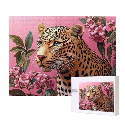 Puzzle für Erwachsene 2000 Gepard Puzzle Erwachsene Pädagogisches Spiel Herausforderung Spielzeug 1000 Teile DIY-Bastel Puzzles für Heimdekoration, Geschenke von Glslmznq