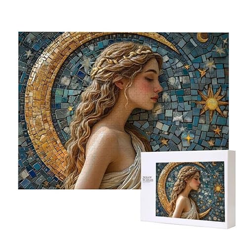 Puzzle für Erwachsene 2000 Göttin Puzzle Erwachsene Pädagogisches Spiel Herausforderung Spielzeug 1000 Teile DIY-Bastel Puzzles für Heimdekoration, Geschenke von Glslmznq