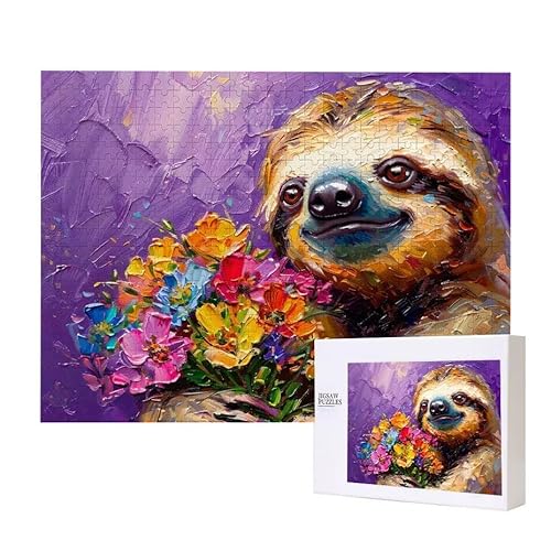 Puzzle für Erwachsene 2000 Koala Blumen Puzzle Erwachsene Pädagogisches Spiel Herausforderung Spielzeug 1000 Teile DIY-Bastel Puzzles für Heimdekoration, Geschenke von Glslmznq