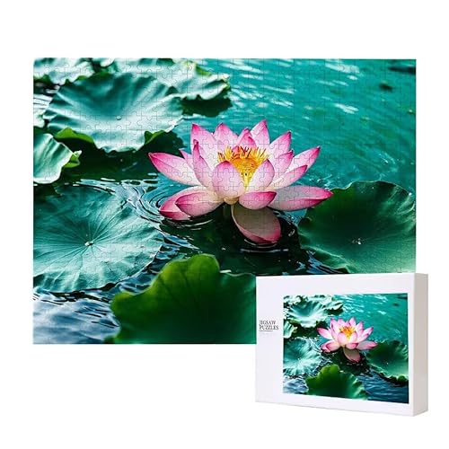 Puzzle für Erwachsene 2000 Lotus Puzzle Erwachsene Pädagogisches Spiel Herausforderung Spielzeug 1000 Teile DIY-Bastel Puzzles für Heimdekoration, Geschenke von Glslmznq