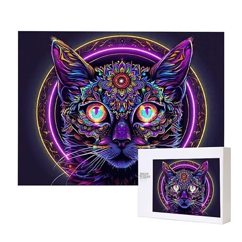 Puzzle für Erwachsene 2000 Magische Katze Puzzle Erwachsene Pädagogisches Spiel Herausforderung Spielzeug 1000 Teile DIY-Bastel Puzzles für Heimdekoration, Geschenke Puzzle für Erwachsene 2000 Magische Katze Puzzle Erwachsene Pädagogisches Spiel Herausforderung Spielzeug 1000 Teile DIY-Bastel Puzzles für Heimdekoration, Geschenke von Glslmznq