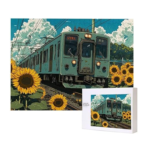 Puzzle für Erwachsene 2000 Sonnenblumen Zug Puzzle Erwachsene Pädagogisches Spiel Herausforderung Spielzeug 1000 Teile DIY-Bastel Puzzles für Heimdekoration, Geschenke Puzzle für Erwachsene 2000 Sonnenblumen Zug Puzzle Erwachsene Pädagogisches Spiel Herausforderung Spielzeug 1000 Teile DIY-Bastel Puzzles für Heimdekoration, Geschenke von Glslmznq