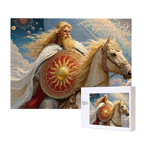 Puzzle für Erwachsene 2000 Sonnengott Puzzle Erwachsene Pädagogisches Spiel Herausforderung Spielzeug 1000 Teile DIY-Bastel Puzzles für Heimdekoration, Geschenke von Glslmznq