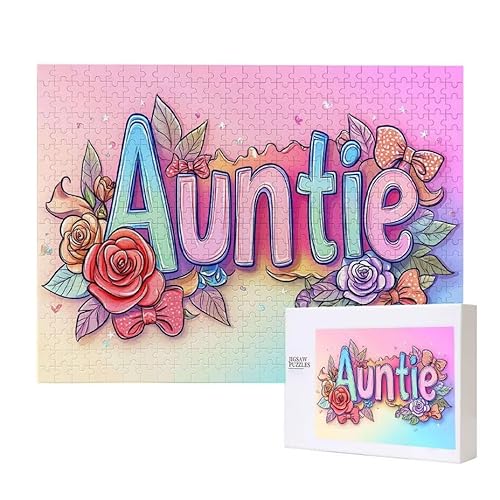 Puzzle für Erwachsene 2000 Tante Puzzle für Erwachsene Pädagogisches Spiel Herausforderung Spielzeug 1000 Teile DIY-Bastel Puzzles für Heimdekoration, Geschenke von Glslmznq