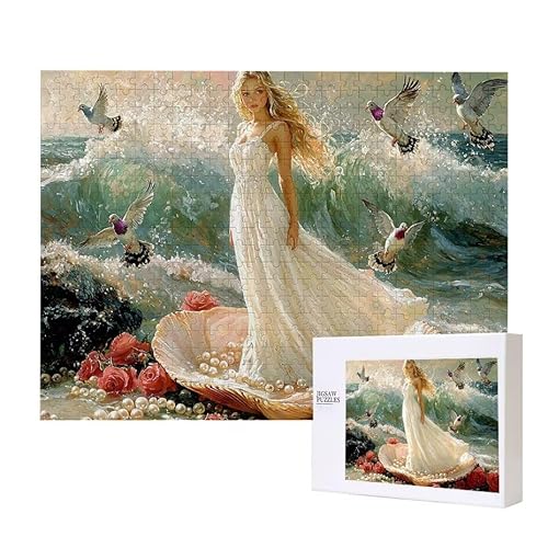 Puzzle für Erwachsene 300 Frau Puzzle Erwachsene Pädagogisches Spiel Herausforderung Spielzeug 1000 Teile DIY-Bastel Puzzles für Heimdekoration, Geschenke von Glslmznq