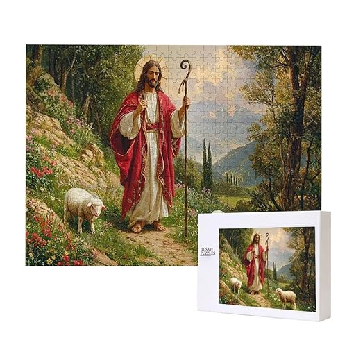 Puzzle für Erwachsene 300 Jesus Landschaft Puzzle Erwachsene Pädagogisches Spiel Herausforderung Spielzeug 1000 Teile DIY-Bastel Puzzles für Heimdekoration, Geschenke Puzzle für Erwachsene 300 Jesus Landschaft Puzzle Erwachsene Pädagogisches Spiel Herausforderung Spielzeug 1000 Teile DIY-Bastel Puzzles für Heimdekoration, Geschenke von Glslmznq